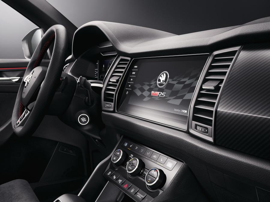 Интерьер Skoda Kodiaq RS 2019 года  (WW) (фото 31 из 159)